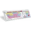 Klaviatūra Logickeyboard LKB-PT-CWMU-UK Office USB QWERTY UK English įvairiaspalvė