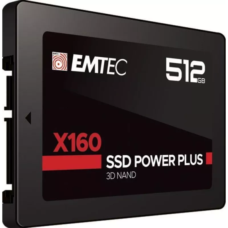 SSD Emtec X160 512 GB 2,5 inch SATA III QLC 3D NAND