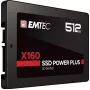 SSD Emtec X160 512 GB 2,5 inch SATA III QLC 3D NAND
