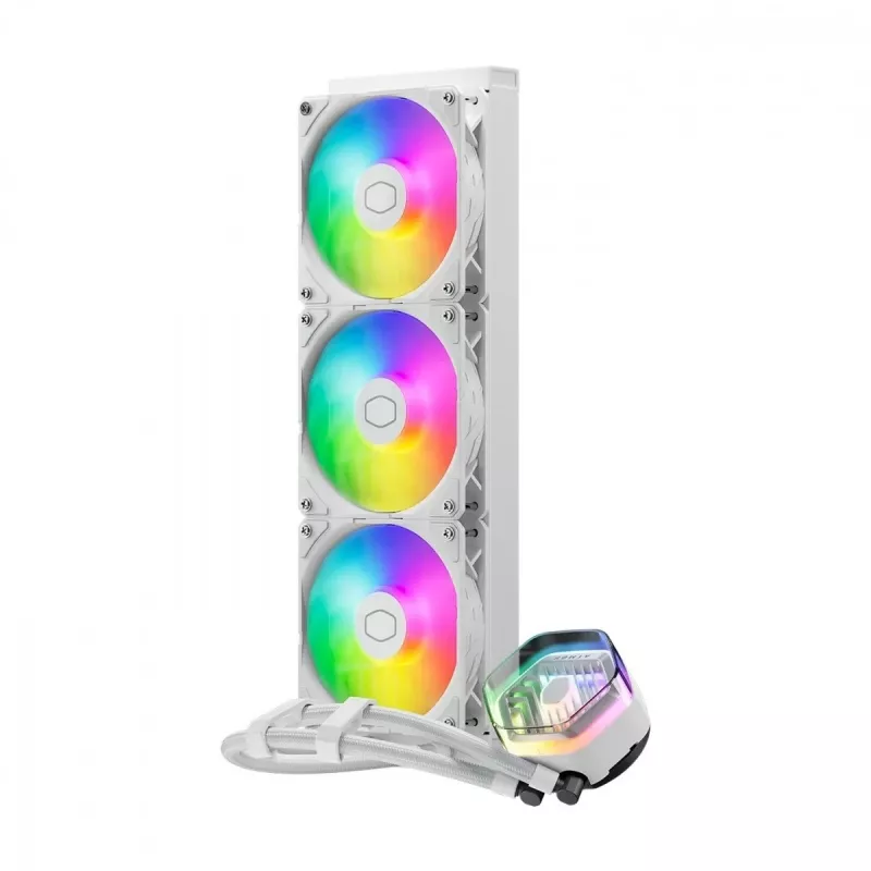 Vandens aušinimas MasterLiquid 360 ATMOS White