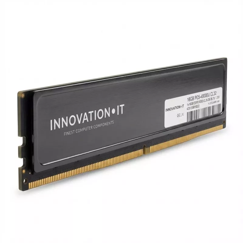 6000 32GB Innovation IT (KIt 2x16GB) CL36-38-38-76 1.35V su šilumos sklaidytuvu