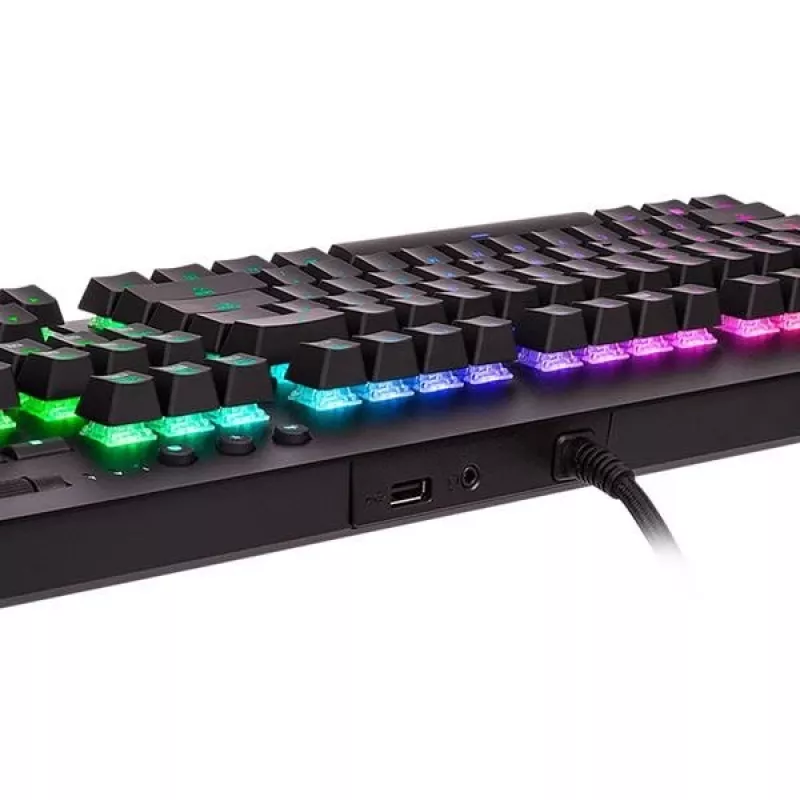 Žaidimų klaviatūra eSports Level 20 GT RGB Black Cherry MX Silver