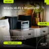 Mini Hi-Fi stereosistema Adler AD 1917 — Bluetooth V5.3, CD/USB/MP3, 2×25W RMS, FM imtuvas, 4 juostų ekvalaizeris, AUX, juoda