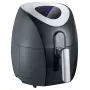 Severin 2430 vienas 3,2 l atskirai stovinti 1500 W karšto oro gruzdintuvė, juoda, nerūdijantis plienas