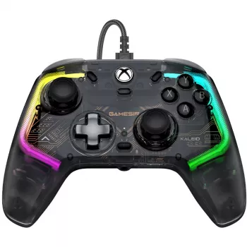 GameSir žaidimų pultelis Kaleid juoda permatoma laidinė USB Type-C, skirta Xbox One / Xbox Series X / Series S, 3 m laidas