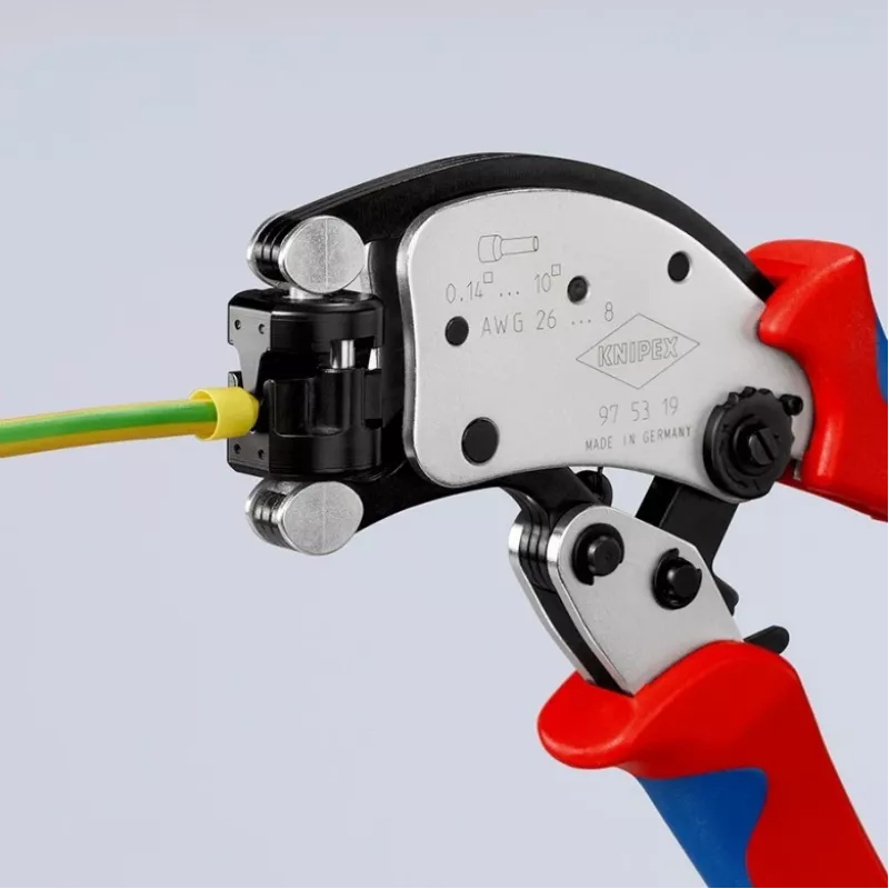 KNIPEX Twistor T savaime prisitaikančios užspaudimo replės užspaudimo replės vielgaliams
