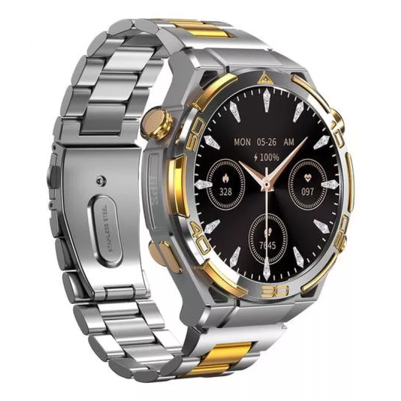 Smartwatch W90 PRO/Sidabrinė W90PROSidabrinė Juodaview