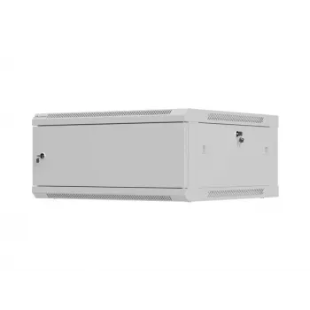 LANBERG 19 colių prie sienos montuojama montavimo spinta 4U 600x600 mm, pilka