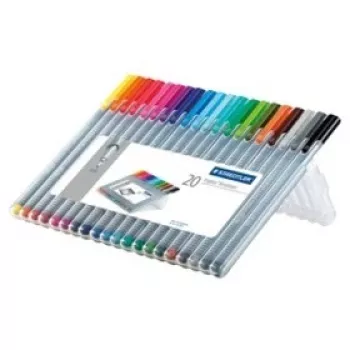 Fineliner Staedtler triplus 334 Multi 20 vnt.