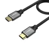 HDMI kabelis Unitek C137W 1,5 m, HDMI 2.1, 48 Gbit/s, 4K/8K 2160p, 120 Hz, ARC, Ethernet, paauksuoti kontaktai