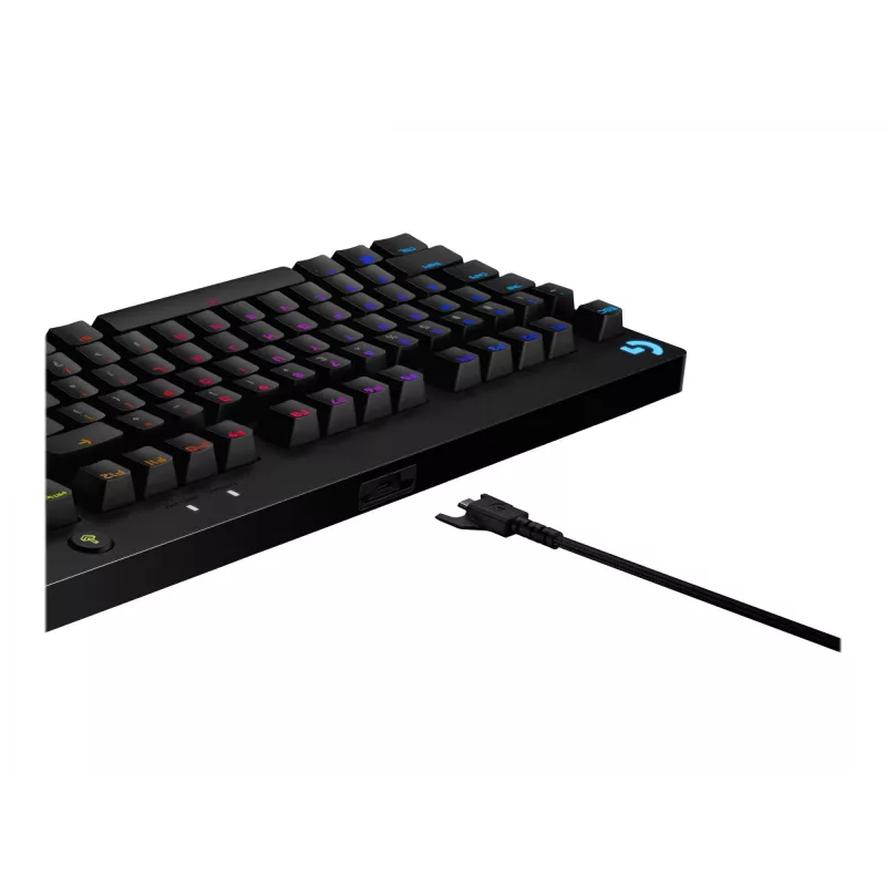 Logitech G PRO žaidimų klaviatūra - Klaviatūra - QWERTY - ispaniška - juoda (920-010593)