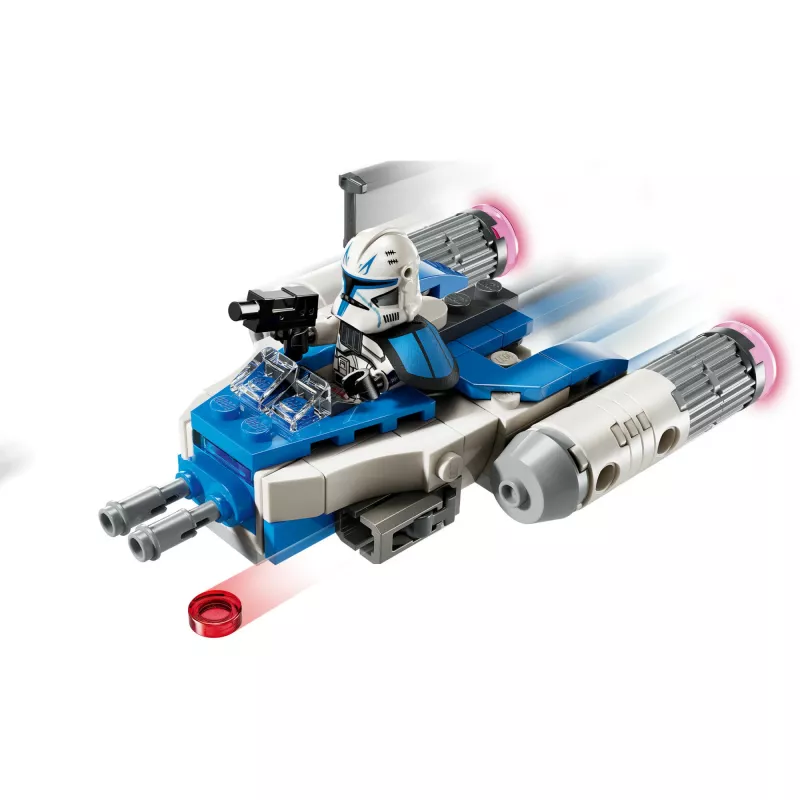 LEGO Star Wars kapitono Rekso Y-Wing mikrokovotojas – kolekcinis žaislas iš „Kloneų karų“ su minifigūrėle, skirtas 6+ metų berniukams