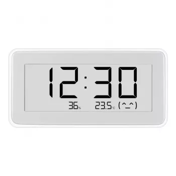 Xiaomi Mi temperatūros ir drėgmės monitorius su laikrodžiu Pro