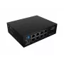 Tinklo komutatorius LANBERG ILGE-8P-2S-120 Light Industrial PoE 4xBT 4xAT 2xSFP DIN Nevaldomas Gigabit
