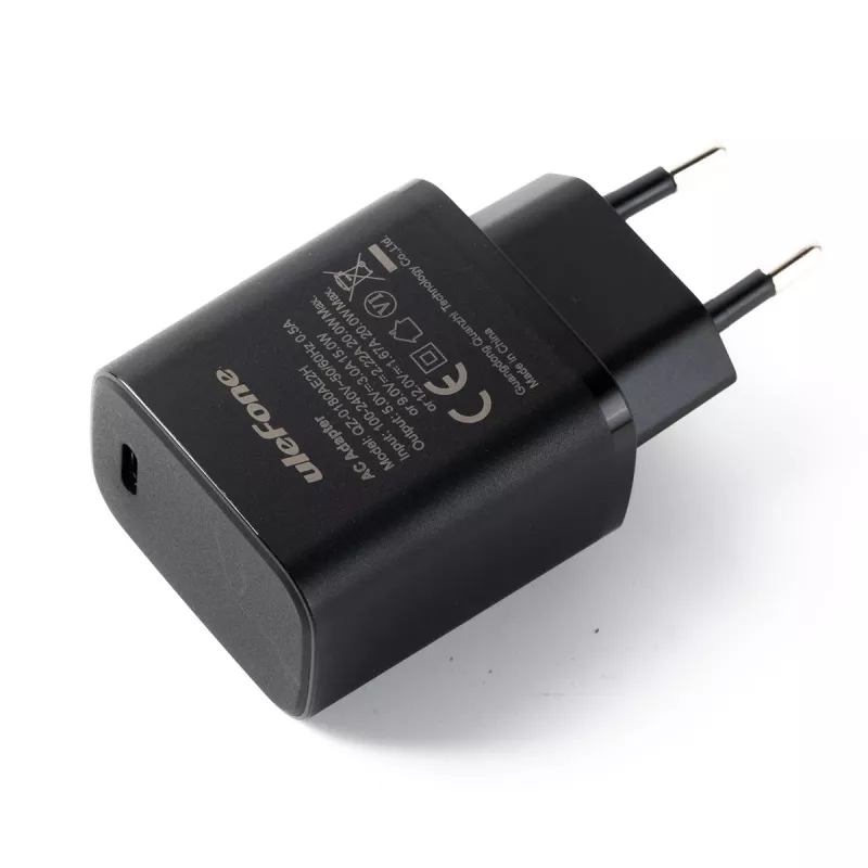 UleFone įkroviklis 20W USB maitinimo adapteris UF-CHAR-20WR mobiliesiems įrenginiams, 20 W išvestis