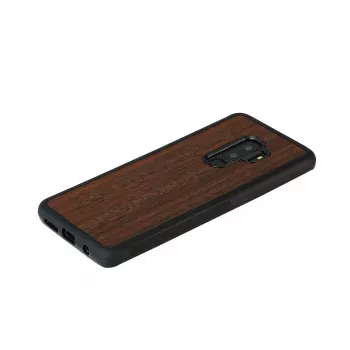 Išmaniojo telefono dėklas man and wood, skirtas Galaxy S9 Plus, koalos raštas, juodas