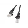 Tinklo kabelis LANBERG PCU5-10CC-0025-BK RJ-45 Cat5e U/UTP 0.25 m juodas