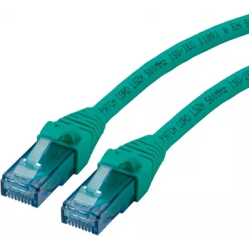 ROLINE - Patch-kabelis - RJ-45 (M) to RJ-45 (M) - 2 m - UTP - CAT 6a - Halogen-Free, Moulded, Stranded - Green (21.15.2732)