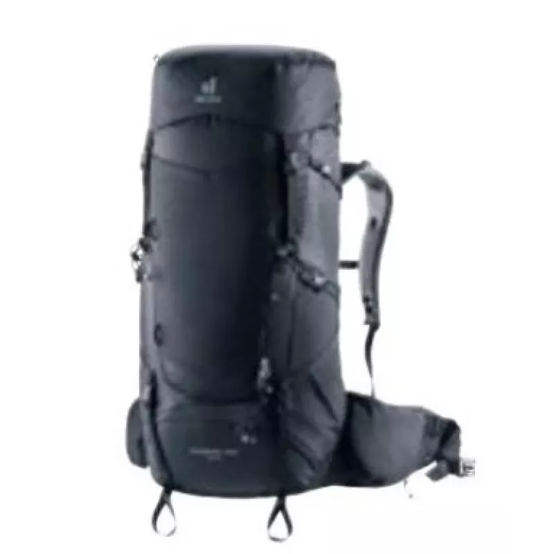 Kuprinė DEUTER Aircontact Core 60+10 — 60 L (+10 L prailginimas), 2,1 kg, juoda, unisex