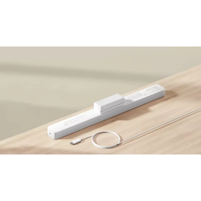Xiaomi magnetinis skaitymo šviestuvas stačiakampis 5 W — balta, 360×40×37 mm, įkraunama baterija, CRI 90, 4000 K