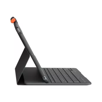 „Logitech 920-011423“ mobiliojo įrenginio klaviatūra, QWERTZ, vokiečių k., „Bluetooth“, pilka