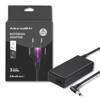 Qoltec 50071.90W maitinimo adapteris/keitiklis Vidinis Juodas
