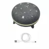 Nešiojamas garsiakalbis MANTA SPK03-GR Szumi-GO — žalias, Bluetooth, kūdikių miego garsai, laikmatis, RGB foninis apšvietimas, 12,5×7,5×12,5 cm