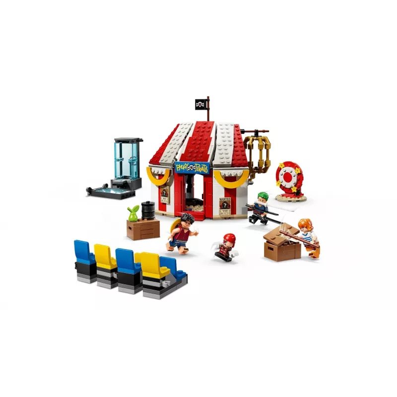 “LEGO Bricks” žaidimo rinkinys „Klovno Bagio cirko palapinė“ 75637 — 573 detalės, 4 minifigūrėlės, amžius 8+