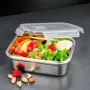 Maisto laikymo indas Lurch Safety 1500 ml - nerūdijančio plieno priešpiečių dėžutė