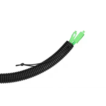 Extralink Patchcord 2J SC/APC-SC/APC vienmodis lauko dvipusis G657A2 25 m