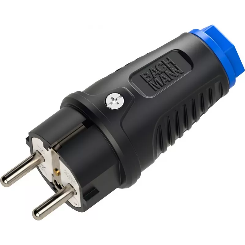 Maitinimo kištukas Schutzkontaktstecker Bachmann BM0017342 guminis CEE7/7