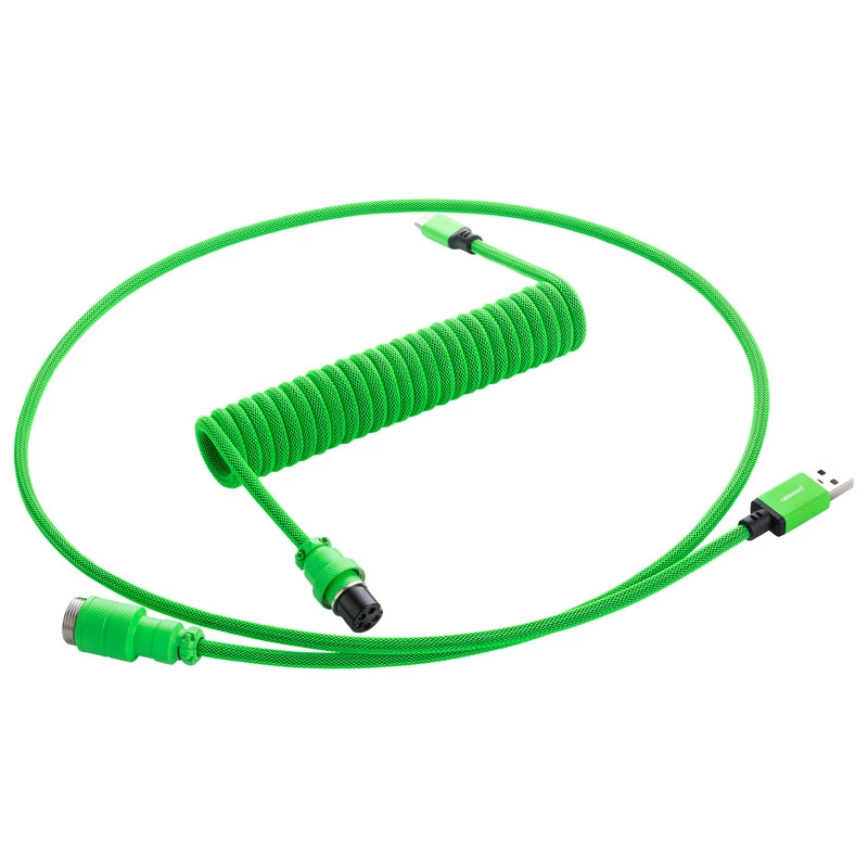 Maitinimo kabelis CableMod PRO ModMesh 12VHPWR patinas į 8 kontaktų PCIe 45 cm šviesiai mėlynas