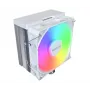 Oro aušintuvas Montech NX400 ARGB 120 mm baltas — 270 W TDP, FDB, 156×74×120 mm