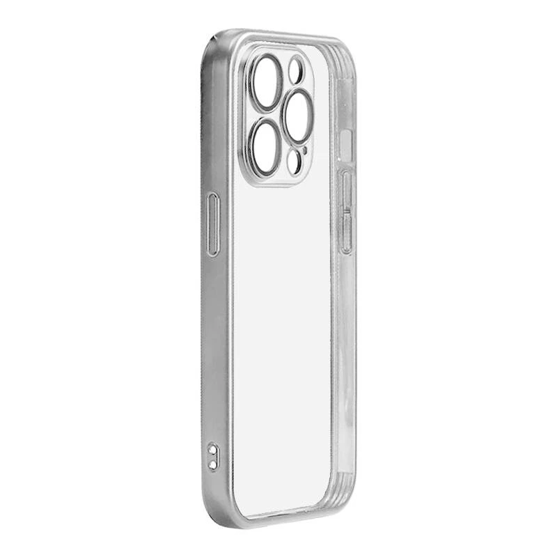 Apsauginis telefono dėklas Joyroom JR-15Q4 matinės pilkos spalvos, skirtas iPhone 15 Pro Max, plonas, formą atitinkantis dangtelis