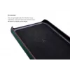 Telefono kortelių lizdo galinis korpusas VixFox, skirtas iPhone X / XS, miško žalios spalvos apsauginis galinis dangtelis su kortelių kišene