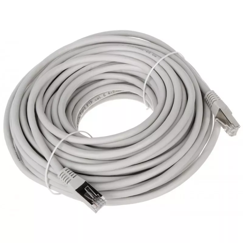 LANBERG tinklo kabelis Cat6 F/UTP RJ-45 — 150 m, pilkas, modelis PCF6-10CC-1500-S