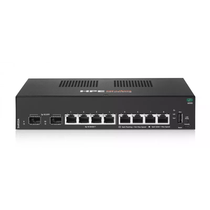 Switch Aruba Networking 6000 8G 2SFP S4R22A