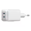 PowerPort III 40W 2xUSB -C baltas