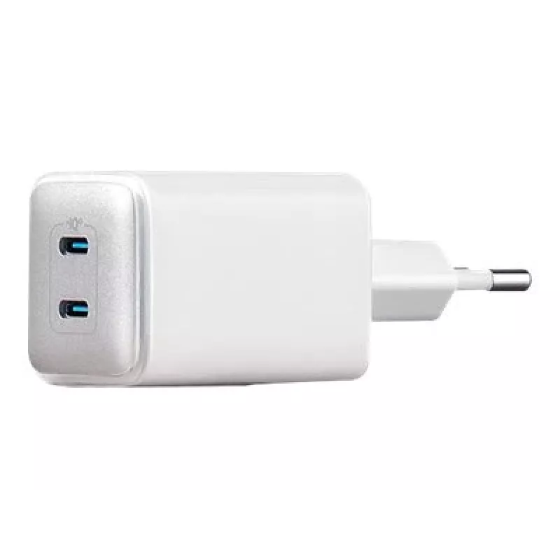 PowerPort III 40W 2xUSB -C baltas