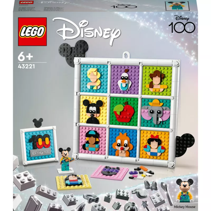 LEGO Disney Classic 43221 100 Jahre ikonische Disney-Animationen