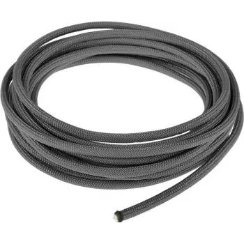 Alphacool AlphaCord Sleeve 4mm - 3,3m (10ft) - Charcoal Pilka (Paracord 550 Type 3) 330cm EOL (45313)