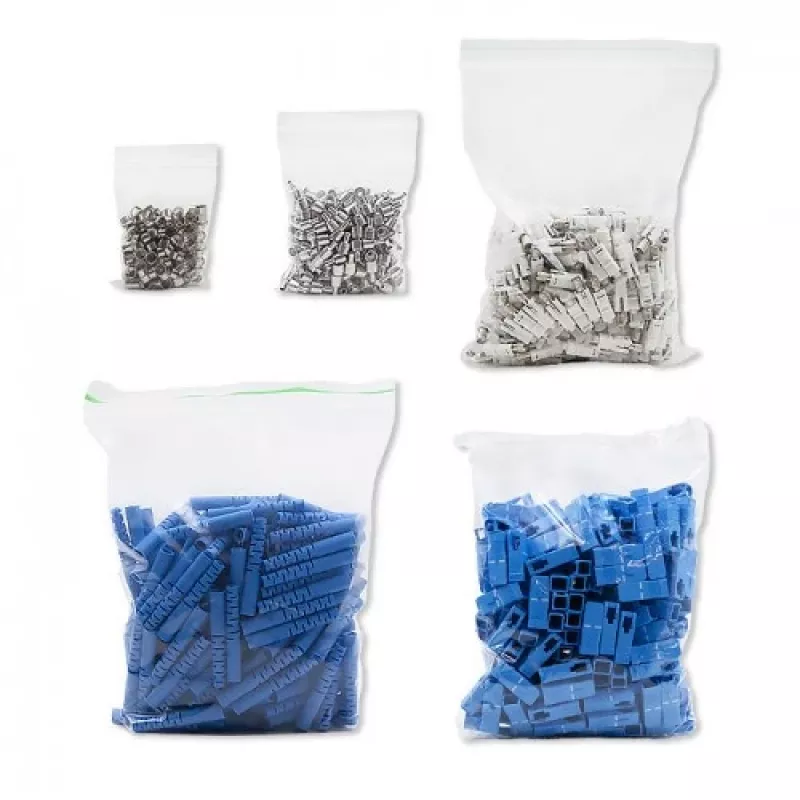 Šviesolaidžio jungtis SC/PC Qoltec 54430 vienmodė mėlyna sidabrinė balta