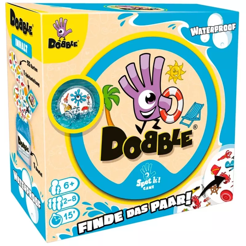 Dobble Waterproof, kortų žaidimas