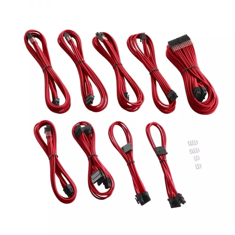 Vidinis maitinimo kabelis Cablemod CM-PRTS-FKIT-NKR-R raudonas