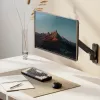 Sieninis monitoriaus laikiklis MACLEAN MC-458, dujine spyruokle reguliuojamas aukštis, vieno ekrano, VESA 75x75–100x100, iki 7 kg, pakreipimas -45°–90°, maks. atstumas 35,5 cm