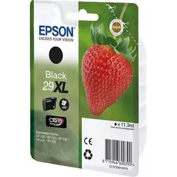 Epson Strawberry 29XL K rašalo kasetė 1 vnt. Originali didelio našumo (XL) juoda
