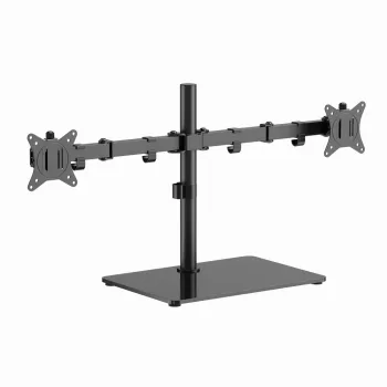 Monitoriaus stalinis laikiklis Gembird MS-D2ST-01 dviem ekranams, iki 32 colių, VESA 75x75–100x100, maks. apkrova 18 kg, juodas
