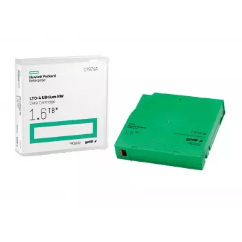 HPE LTO4 Ultrium 1.6TB skaitymo/rašymo duomenų kasetė, tuščia duomenų juosta, 800 GB LTO, 0,496 (1,26 cm)