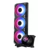 Vandens aušintuvas „viskas viename“ MSI MPG CORELIQUID P13 — 120 mm ventiliatoriai, 3 ventiliatorių radiatorius, LGA 1851 palaikymas, juoda