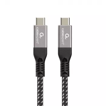 USB-C į USB-C kabelis GEMBIRD CCBP-USB4-CMCM240 1,5 m, USB4 Gen 3x2, 40 Gbit/s, 240 W, juodas